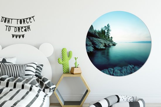 Assiette en plastique Flathead Lake Wall cercle ⌀ 150 cm XXL / Groot format!