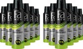 Fa Deo Spray - Sport Energy Boost - Voordeelverpakking 12 x 150 ml