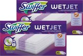 Swiffer WetJet - Lingettes démaquillantes - 20 pièces - 2x20 pièces