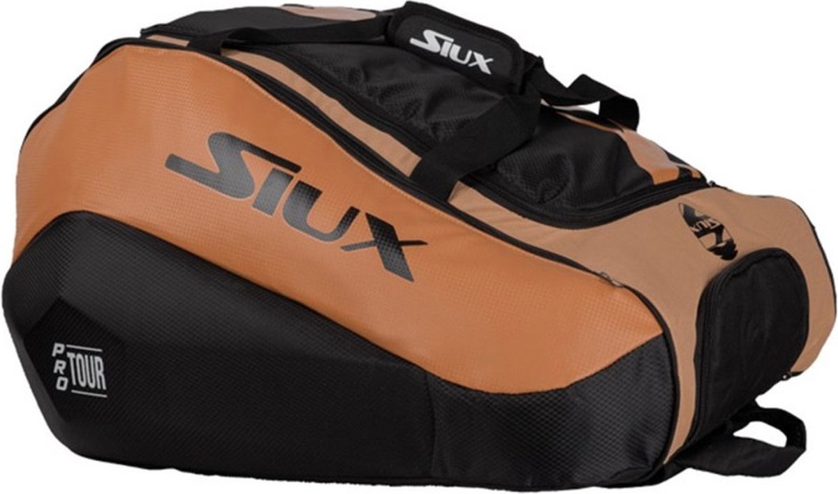 Siux Pro Tour Max Padeltas - Zwart/Oranje