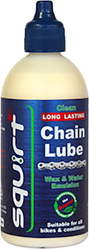 Squirt Kettingwax Clean Long Lasting Lube 500 Ml Blauw/wit