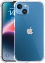 iPhone 14 hoesje Transparant shock proof case - Extra Stevig