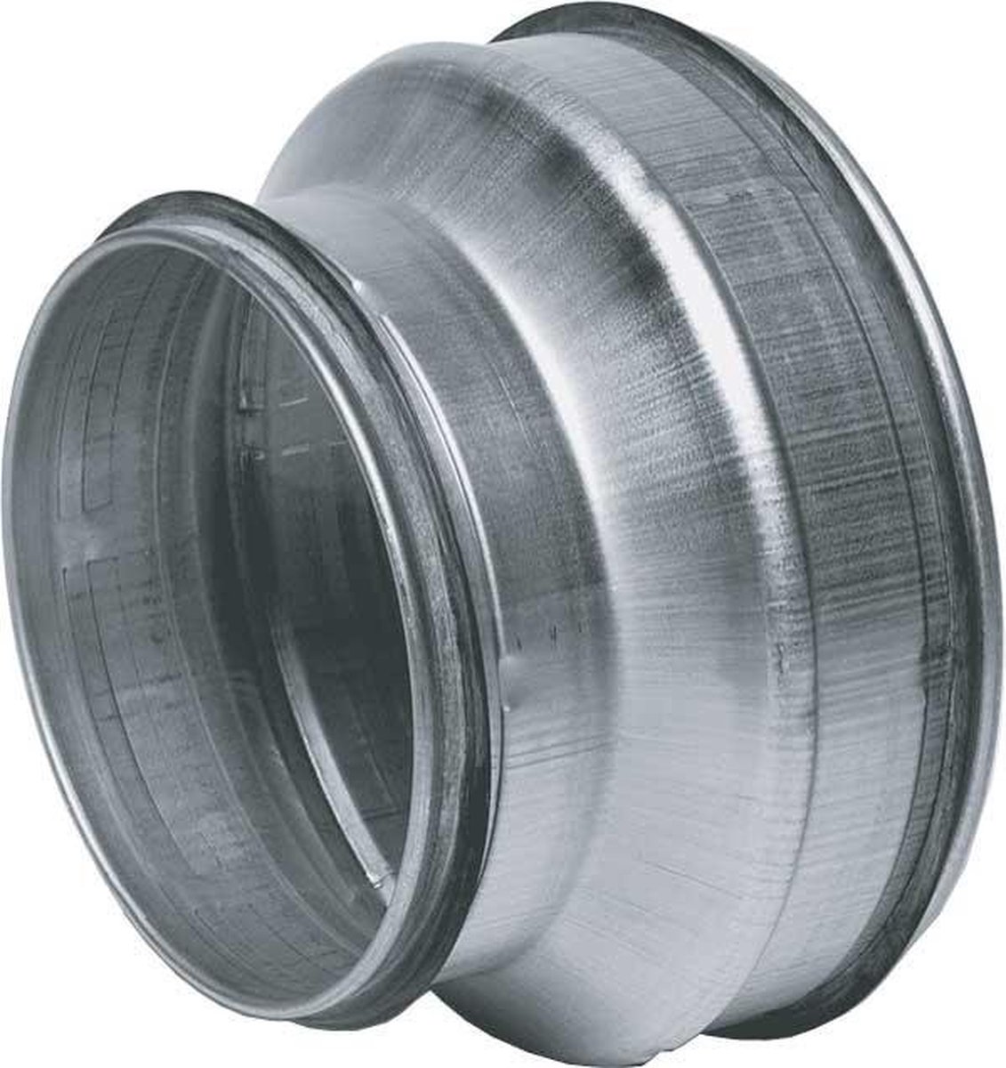 R-VENT SAFE verloop voor rond luchtkanaal t.b.v. Spiralobuis 160-150mm SRCDS160-150