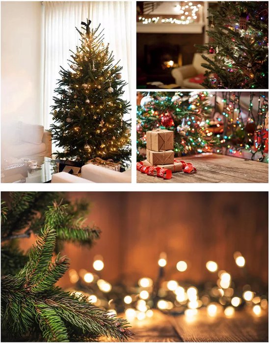 Kerstverlichting LED Kerstboomverlichting 10 Meter 100 LED Lampjes