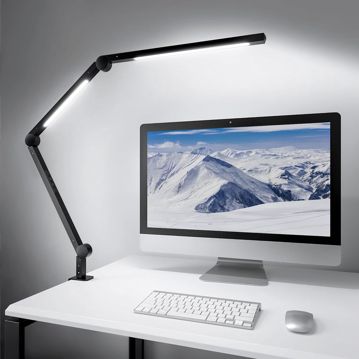 Lucide PRACTICO - Lampe de bureau - LED Dim. - 1x10W 2700K/6000K - Point de  rechargement USB - Noir