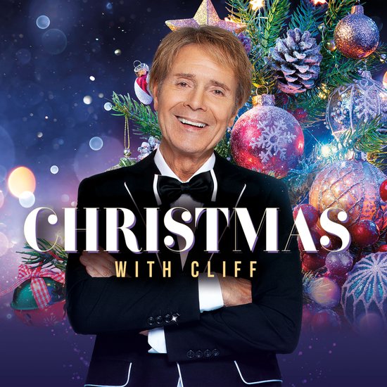 Cliff Richard met een kerstboom, "CHRISTMAS WITH CLIFF"
