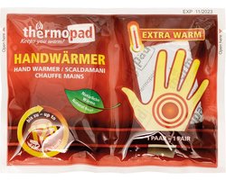 MFH handenwarmer 'Thermopad' voor eenmalig gebruik ca. 12 uren