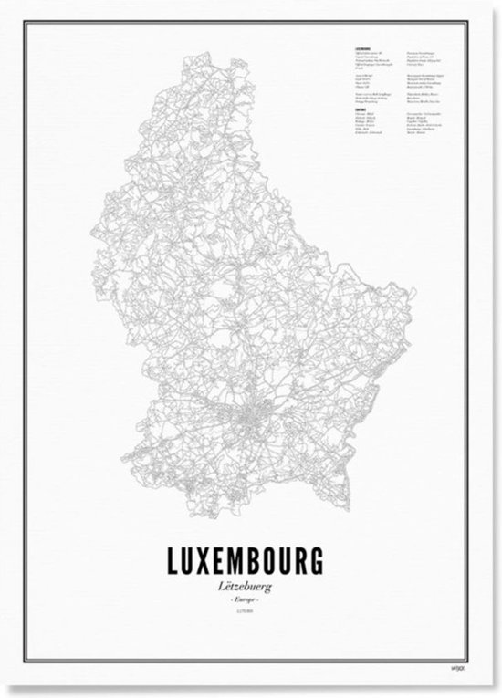 Luxembourg Luxembourg Prints