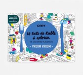 VROOM VROOM placemats – OMY – 28 x 30 cm - Papier