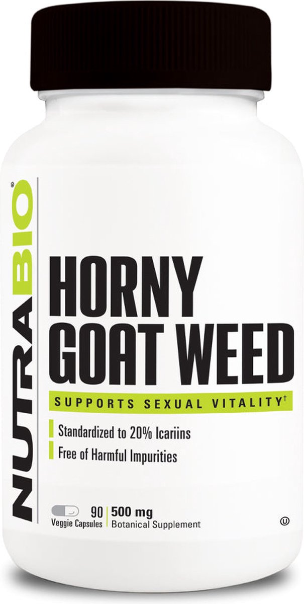 Horny Goat Weed - 90 Plantaardige Capsules