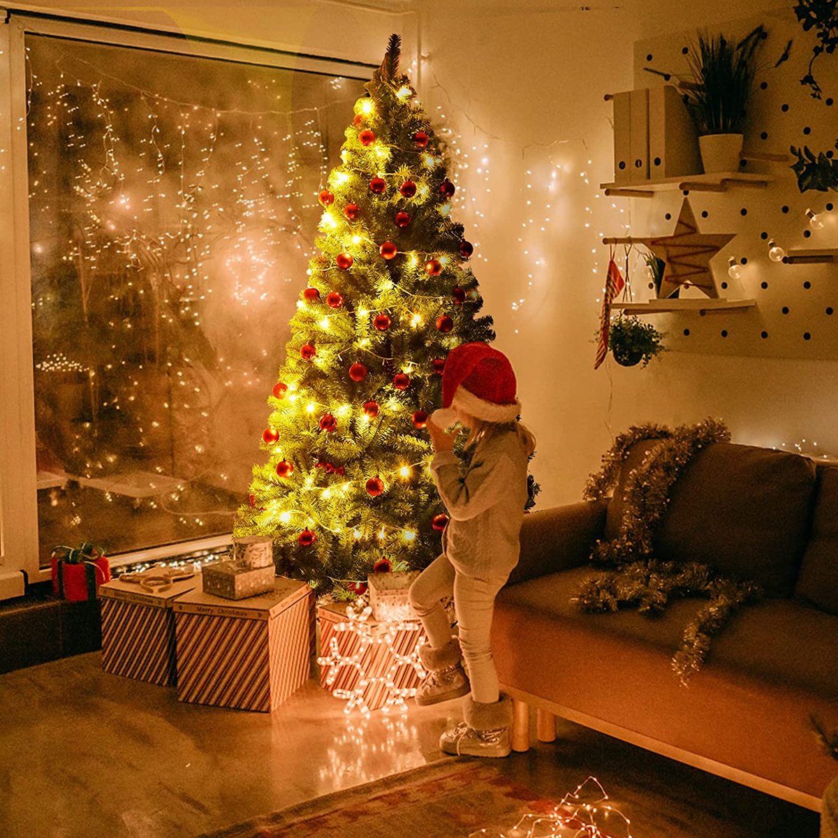 Kunstkerstboom – Premium kwaliteit - realistische kerstboom – duurzaam 115 x 115 x 180 cm