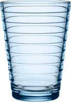 Iittala Aino Aalto Glas - 33cl - Lichtblauw - 2 stuks