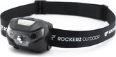 Rockerz Hoofdlamp - Smart Sensor - Oplaadbaar - LED Verlichting voor op je hoofd - Waterproof - Kleur: Zwart