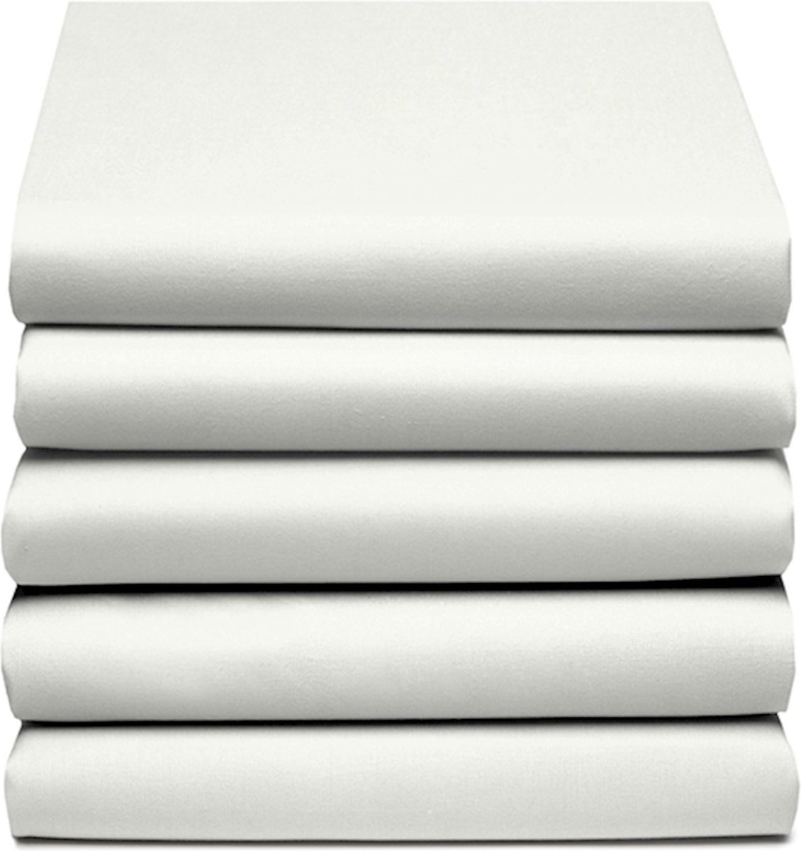 Cinderella Weekend - Topper hoeslaken (tot 15 cm) - Katoen - 90x200 cm - Ivoor
