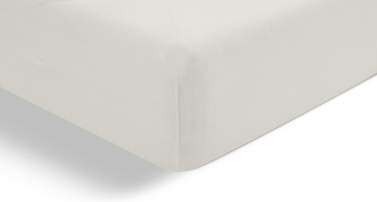 Cinderella Hoeslaken (tot 25 cm) - Jersey - 140 x 200 cm - Ivoor