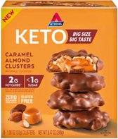 Atkins | Keto | Caramel Almond Clusters | 8 x 26 gram