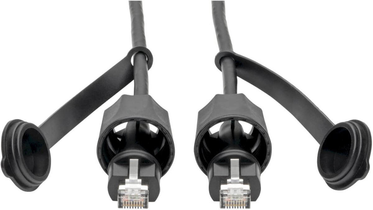 Tripp Lite N206-PC03-IND netwerkkabel 1 m Cat6 S/UTP (STP) Zwart
