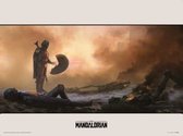 Star Wars The Mandalorian Meet Art Print 30x40cm | Poster