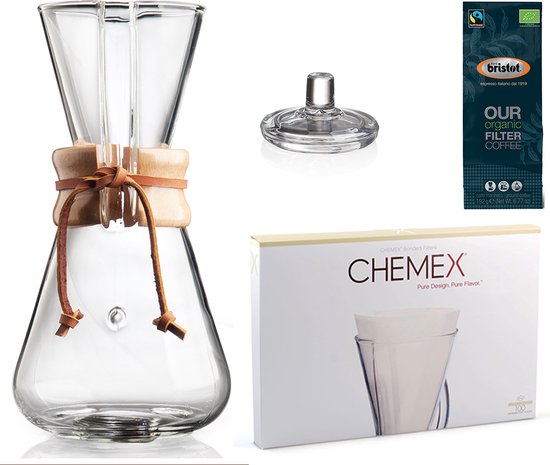 Chemex Slow Coffee Set, 3-kops