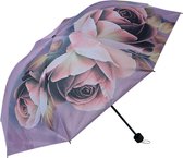 Juleeze Parapluie pour adultes Ø 95 cm Violet Polyester Fleurs Parapluie