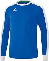 Erima Retro Star Voetbalshirt Lange Mouw Kinderen - New Royal / Wit | Maat: 116