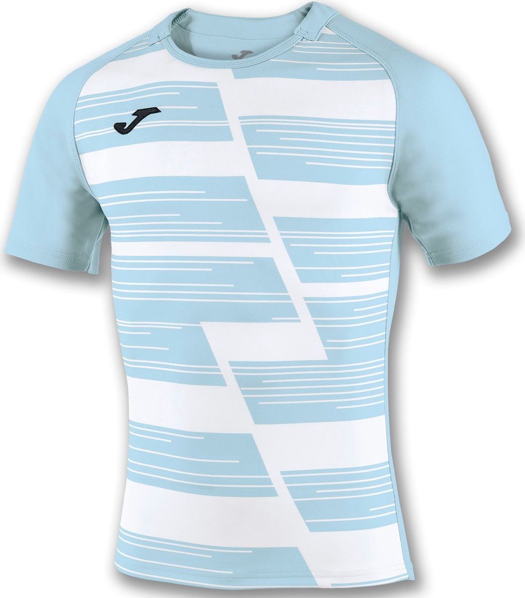 Joma Haka Rugbyshirt Heren - Wit / Hemelsblauw | Maat: M