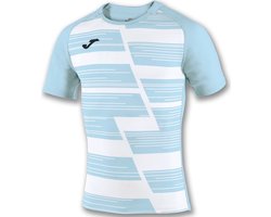 Joma Haka Rugbyshirt Heren - Wit / Hemelsblauw | Maat: M