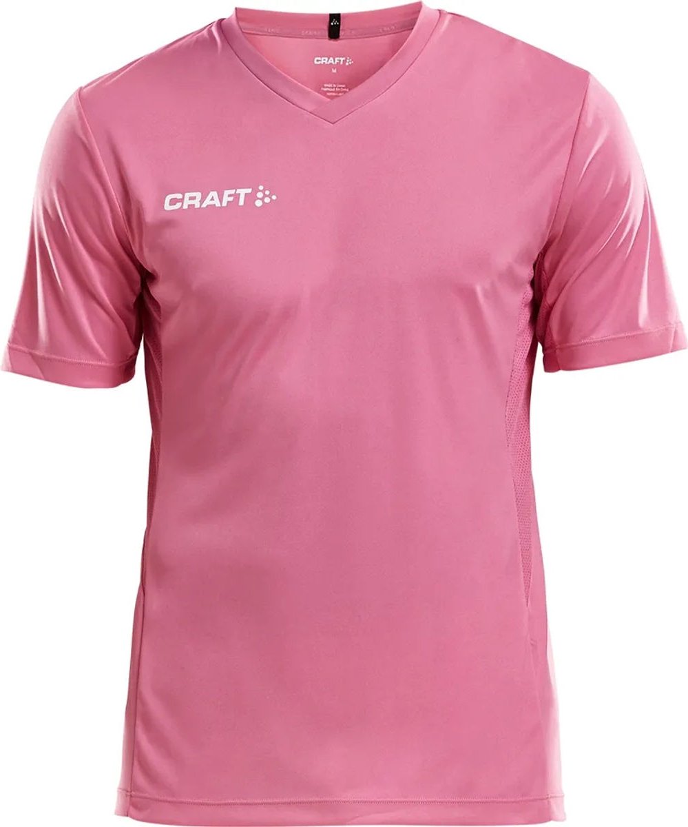 Craft Squad Shirt Korte Mouw Heren - Roze | Maat: XS