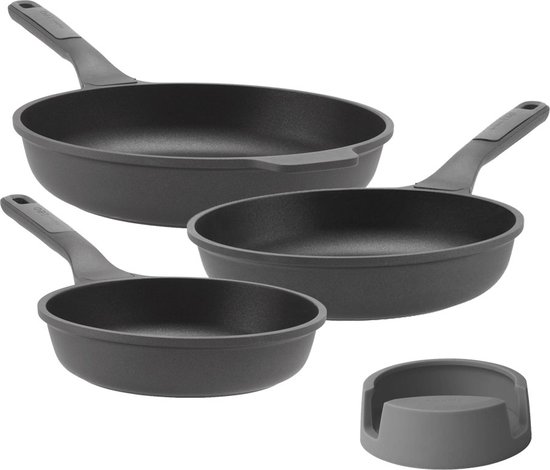 Tefal Jamie Oliver 3-Piece Pan Set, E85602 20 cm, E85604 24 cm, E85606 28 cm