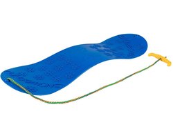 Plastic snowboard kind - Mini snowboard voor kinderen - Blauw 72x22cm
