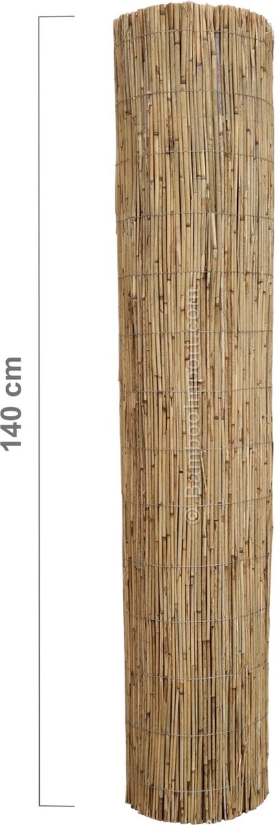 Bamboo Import Europe Rietmat Ongepeld 600 x 140 cm