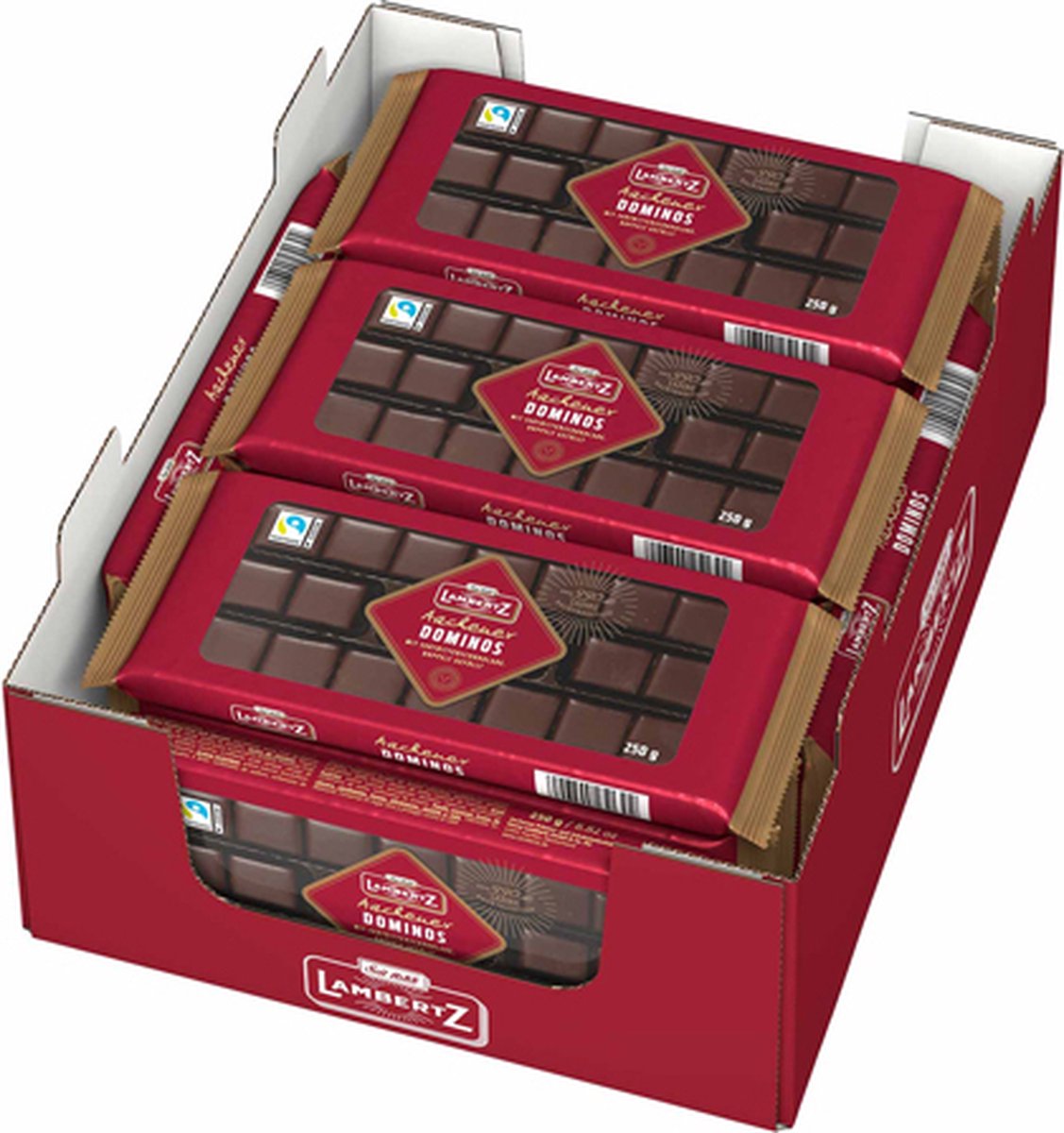 Lebensmittel & Getränke///Süßigkeiten & Knabbereien :: Süßigkeiten :: Lebkuchen :: Lambertz Aachener Dominos Zartbitter 175g Dominosteine - - Ökologische Produkte online kaufen