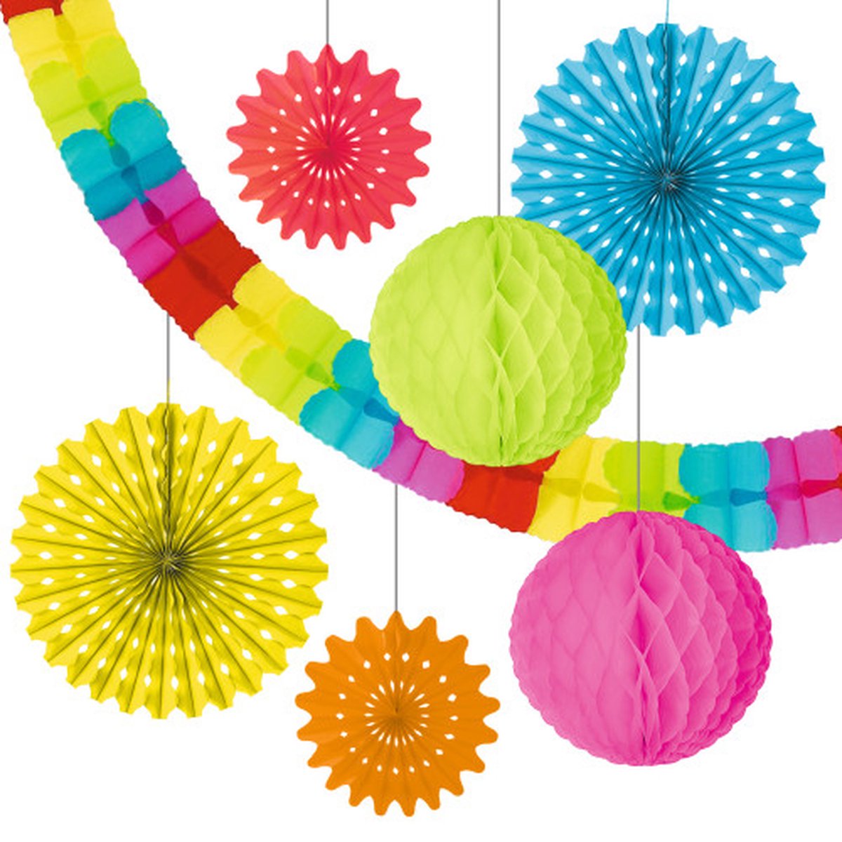 Susy Card 40012292, Decoratieve pompom, Verschillende kleuren, 7 stuk(s)