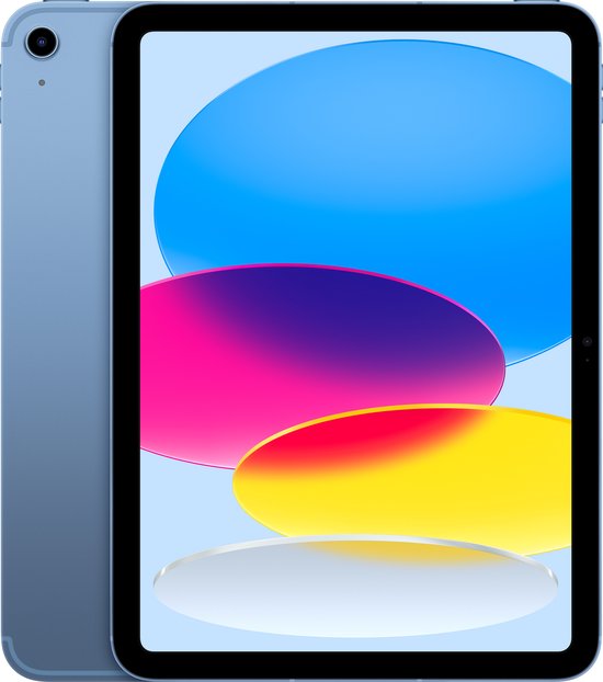 Apple iPad (2022) - 10.9 inch - WiFi + 5G - 256GB - Blauw
