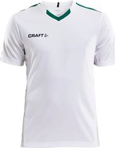 Craft Progress Jersey Contrast M 1905561 - White/Team Green - M