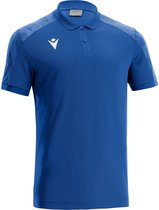 Macron Excellence Rock Polo Heren - Royal | Maat: M