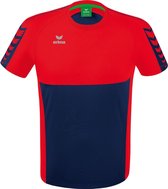 ERIMA Six Wings T-Shirt Kind New Navy-Rood Maat 128