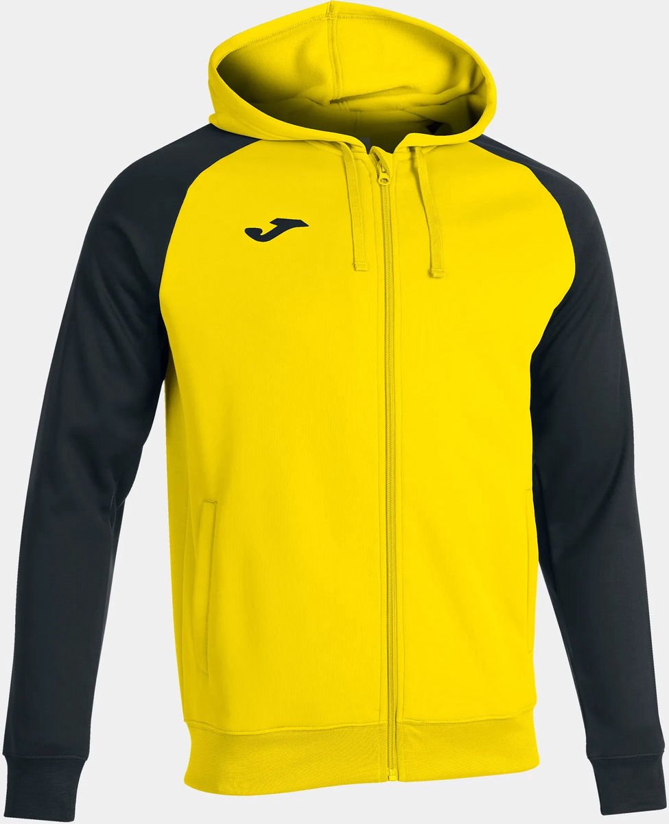 Joma Academy IV Jas Met Kap Heren - Geel / Zwart | Maat: S
