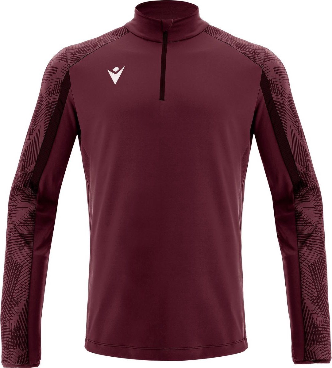 Macron Naryn Ziptop Kinderen - Bordeaux | Maat: 11-12 Y