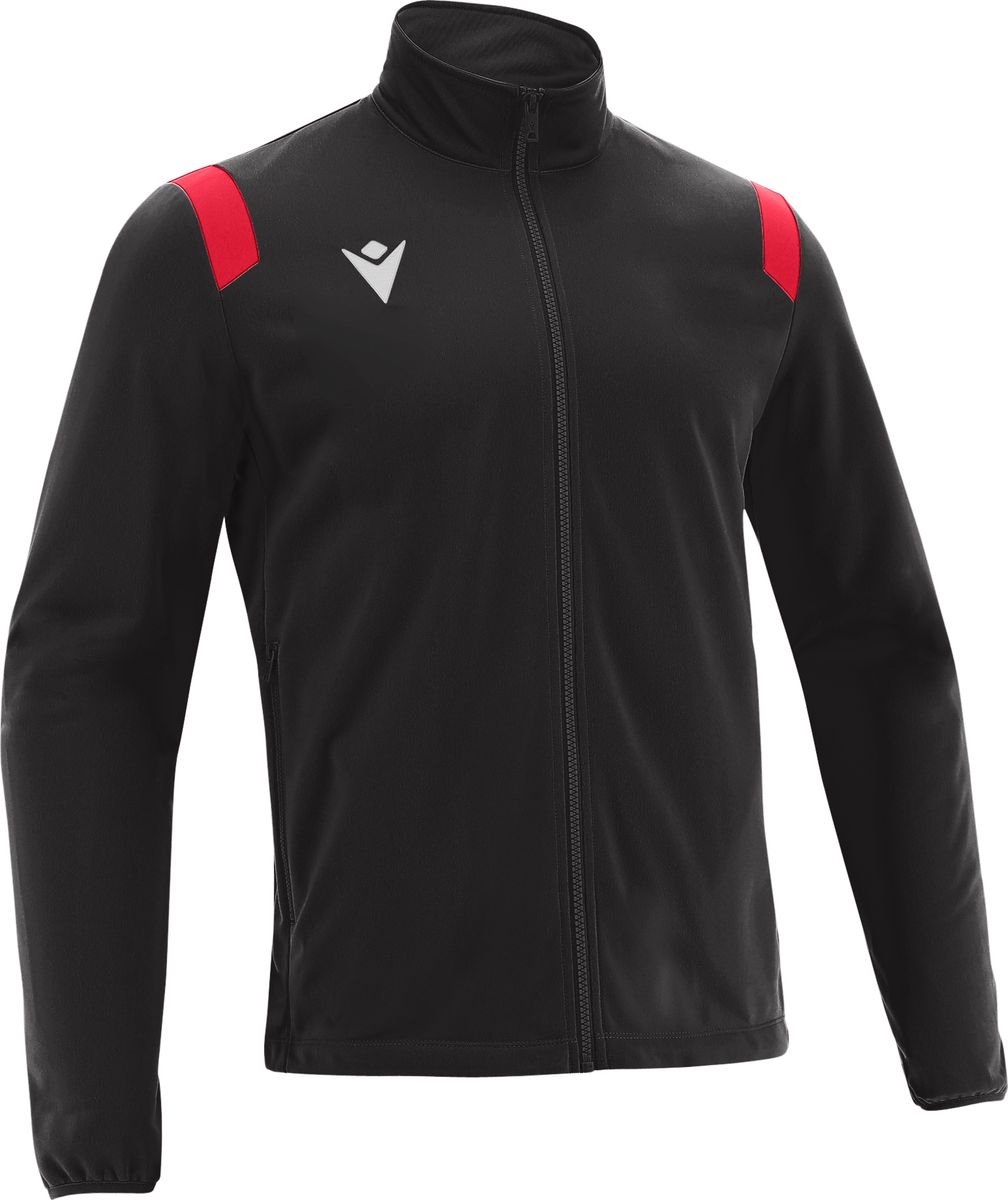 Macron Fujin Trainingsvest Heren - Zwart / Rood | Maat: M