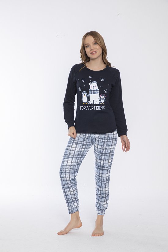 2-Pack Sophia Mila Dames Luxe Pyjama | Winter Edition 2022 | 2-delige ...