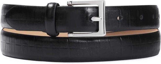 Suède Riem Wit. Herenriem én Damesriem Met Witte Suède Afwerking Aan De Nikkelvrije Gesp Taille Maat 115 Cm