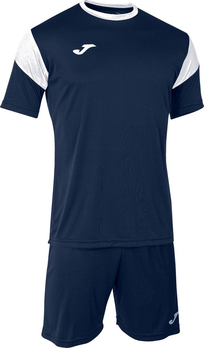 Joma Phoenix Voetbalset Korte Mouw Heren - Marine / Wit | Maat: M