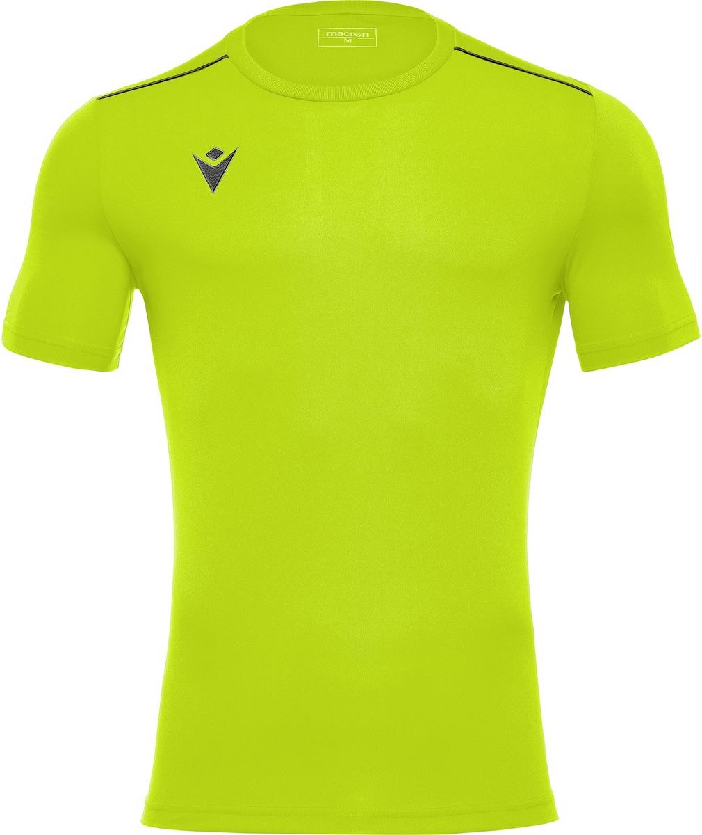 Macron Rigel Hero Shirt Korte Mouw Heren - Fluogeel | Maat: XXL