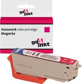 Go4inkt compatible met Epson 33XL, T3363 m inkt cartridge magenta