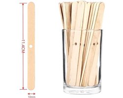 Kaarsenlont Houder 100 Stuks - Lont Centreren - Zelf Kaarsen Maken - Kaarslonten - DIY
