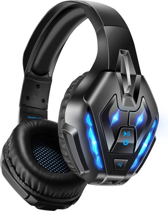 Phoinikas Q10 Game headset Draadloze Bluetooth Gamingheadset