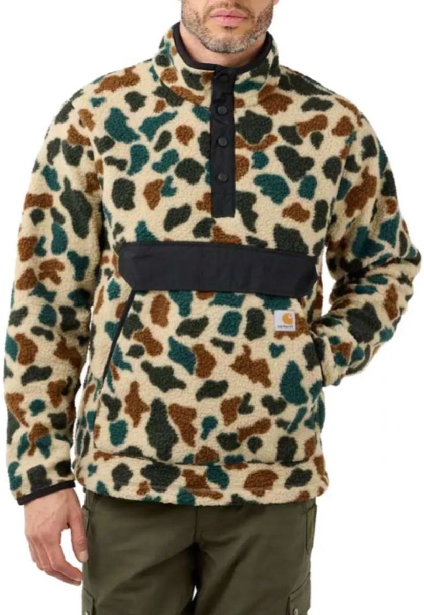 Carhartt Relaxed Fit Fleece Pullover Heren Duck Camo