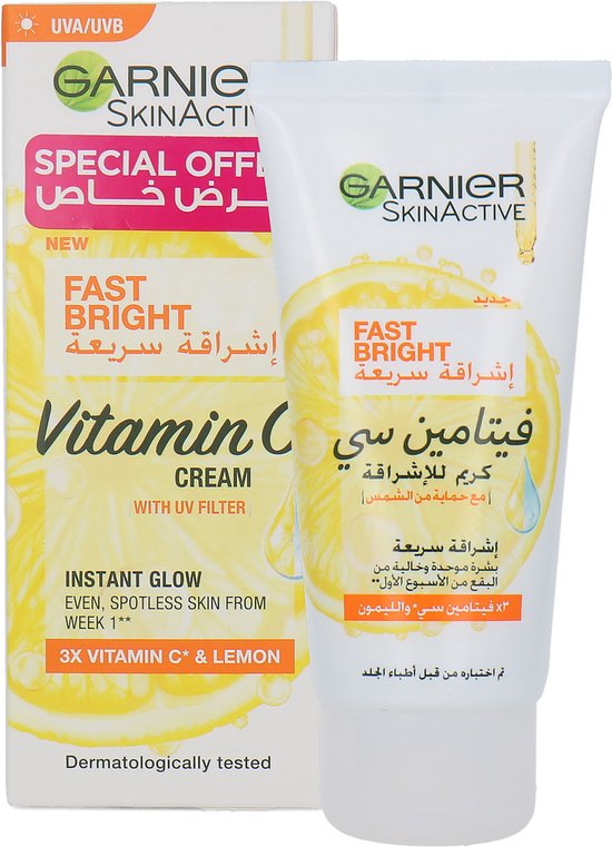 Garnier SkinActive Fast Bright Vitamin C Face Cream 50 ml