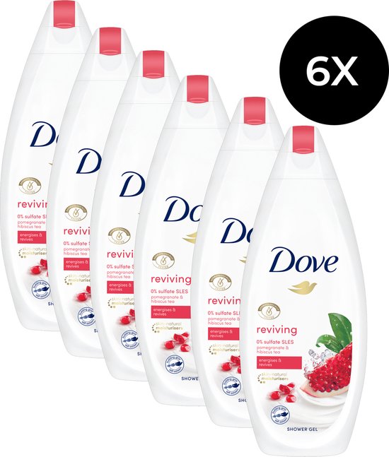 Dove Shower Gel 250 ml Reviving (6 stuks)